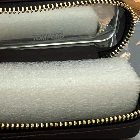 Tom Ford Black Leather Accessory Case - Picture 4 of 4